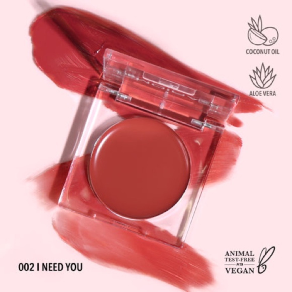 Moira Beauty LoveHeat Lightweight Cream Blush Vegan Cruelty-Free Makeup